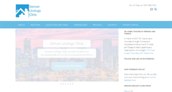 Desktop Screenshot of denverurologyclinic.com